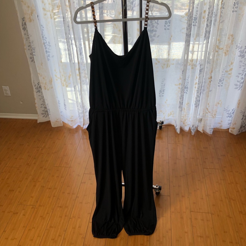 Jennifer Lopez Black Jumpsuit